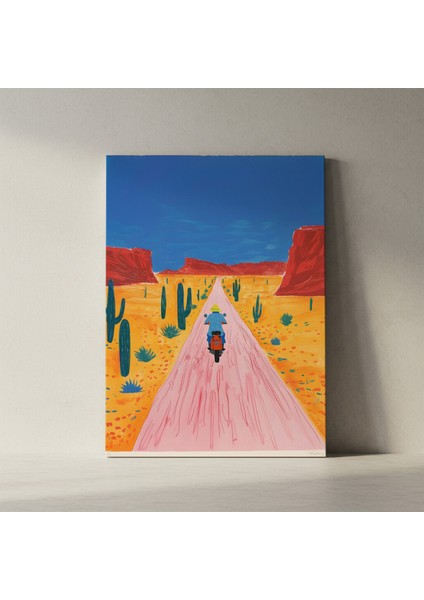 Çöl Yolculuğu Modern Sanat Tablosu fiyatları