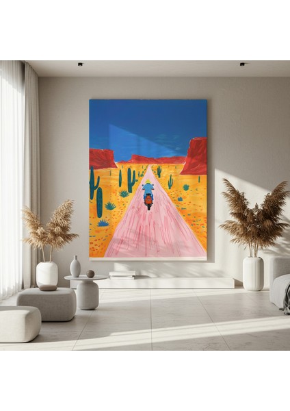 Çöl Yolculuğu Modern Sanat Tablosu fırsatları