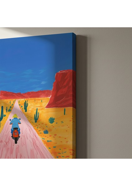 Çöl Yolculuğu Modern Sanat Tablosu indirimleri