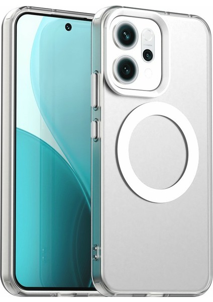 Oppo RENO14 5g Anti Drop Hibrit Telefon Arka Kapağı Magsafe ile Uyumlu (Yurt Dışından)