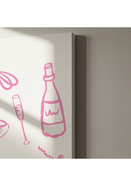 Pembe Tonlarda Illüstrasyon Tablosu indirimleri