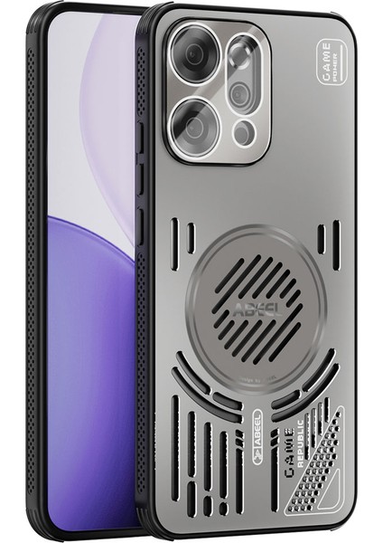 Oppo RENO14 Pro 5g Manyetik Kılıf Alüminyum Alaşım + Pc + Tpu Içi Boş Isı Dağıtıcı Telefon Kılıfı (Yurt Dışından)