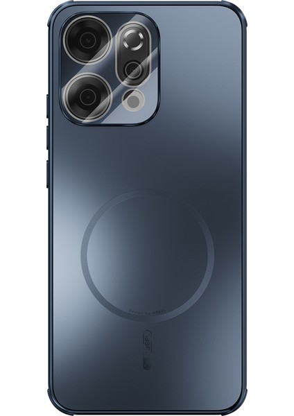 Oppo RENO14 Pro 5g Manyetik Kılıf Tpu Pc Mat Telefon Arka Kapağı Lens Filmi ile (Yurt Dışından)