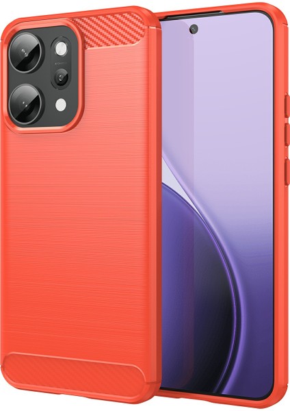 Oppo RENO14 Pro 5g Koruyucu Telefon Kılıfı Karbon Fiber Doku Fırçalanmış (Yurt Dışından)