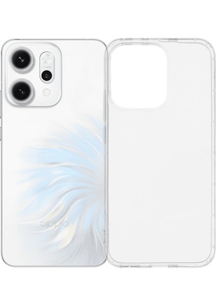 Oppo RENO14 Pro 5g Şeffaf Tpu Telefon Arka Kapağı Hava Yastığı Koruması (Yurt Dışından)