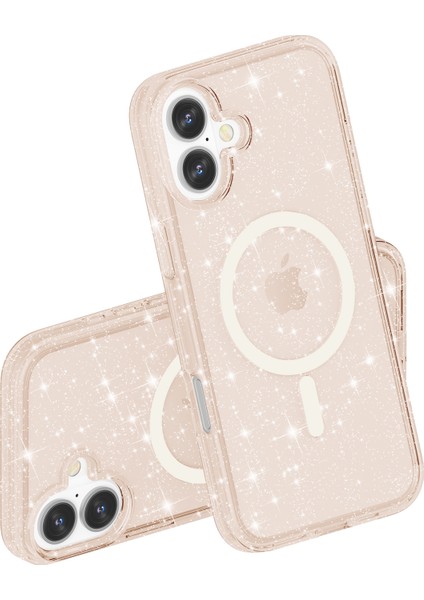 iPhone 17 Simli Toz Pc + Tpu Telefon Kılıfı Magsafe ile Uyumlu (Yurt Dışından) indirimleri