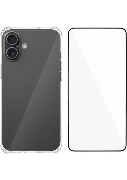 iPhone 17 Tpu Kılıf Telefon Kılıfı ve Temperli Cam Filmi (Yurt Dışından)