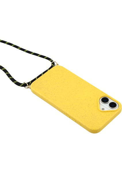 iPhone 17 Biyolojik Olarak Parçalanabilir Buğday Samanı + Tpu Çevre Dostu Telefon Kılıfı ve Kordon (Yurt Dışından) indirimleri