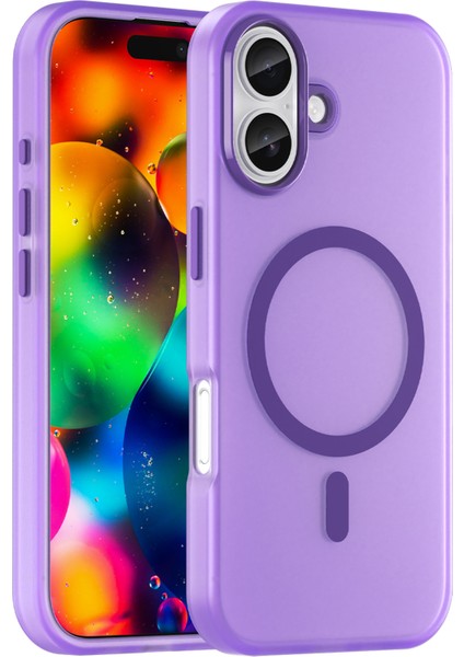 iPhone 17 Tpu + Pc Ince Mat Şeffaf Telefon Kılıfı Magsafe ile Uyumlu (Yurt Dışından)