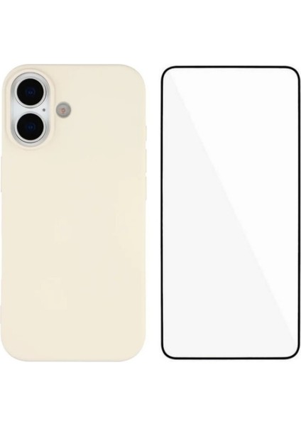 iPhone 17 Temperli Camlı Tpu Arka Kapak (Yurt Dışından)
