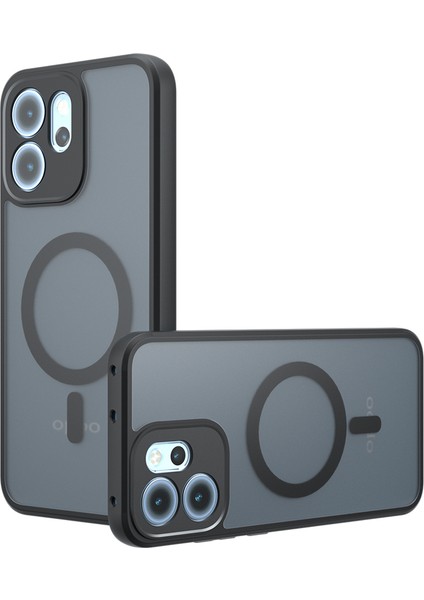 Oppo RENO14 F 5g Tpu + Pc Mat Kaplama Dokunmatik Telefon Kılıfı Magsafe ile Uyumlu (Yurt Dışından)