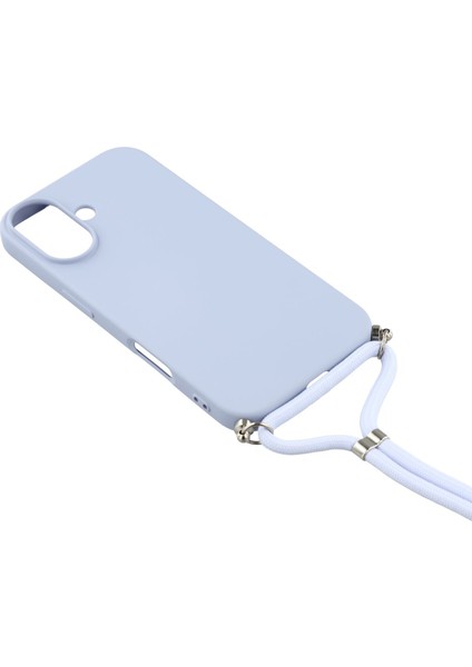 iPhone 17 Yumuşak Tpu Fiber Astarlı Telefon Kılıfı ve Omuz Askısı (Yurt Dışından) modelleri