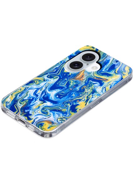 iPhone 17 Mermer Yumuşak Tpu Telefon Kılıfı (Yurt Dışından) modelleri