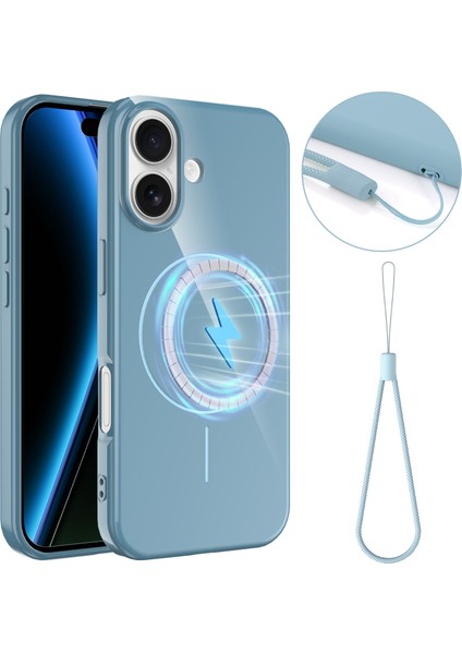 iPhone 17 Manyetik Kılıf Tpu Telefon Arka Kapağı Magsafe ile Uyumlu (Yurt Dışından)