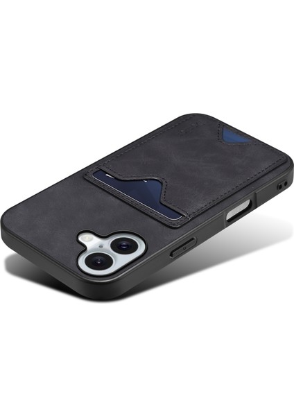 iPhone 17 Kartlık Ayaklı Deri + Pc + Tpu Telefon Kılıfı (Yurt Dışından) indirimleri