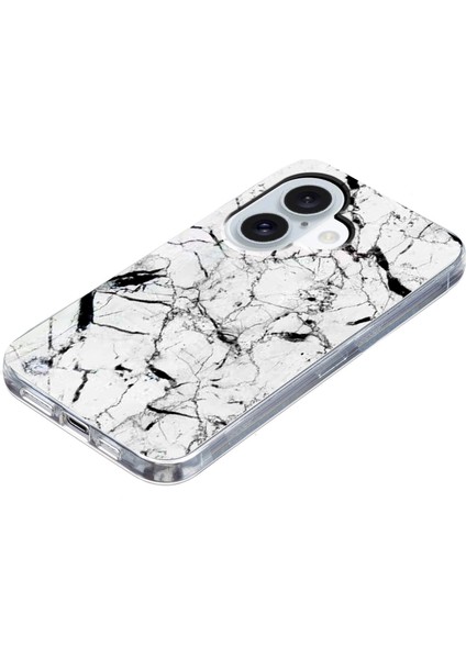 iPhone 17 Mermer Yumuşak Tpu Telefon Kılıfı (Yurt Dışından) modelleri