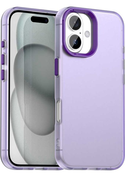 iPhone 17 Pc + Tpu + Pet Mat Düşmeye Karşı Dayanıklı Telefon Arka Kapağı (Yurt Dışından)