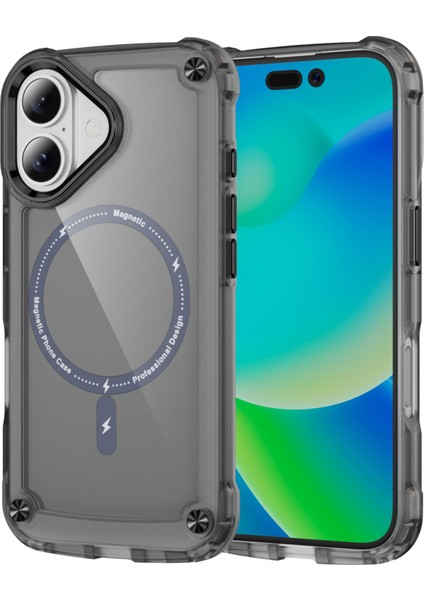 iPhone 17 Skin Touch Tpu + Pc Telefon Kılıfı Magsafe ile Uyumlu (Yurt Dışından)