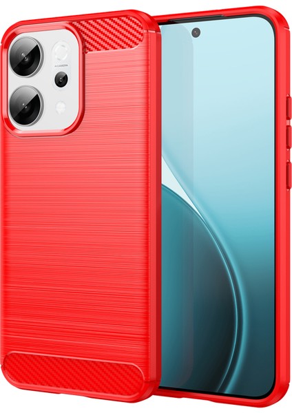 Oppo RENO14 5g Koruyucu Telefon Kılıfı Karbon Fiber Doku Fırçalanmış (Yurt Dışından)