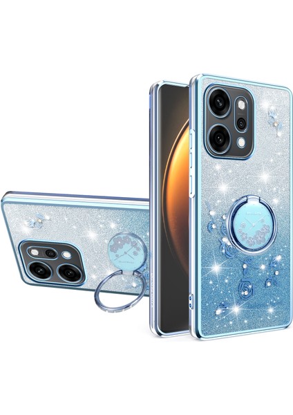 Oppo RENO14 Pro 5g Yüzük Destekli Tpu Telefon Kılıfı (Yurt Dışından)