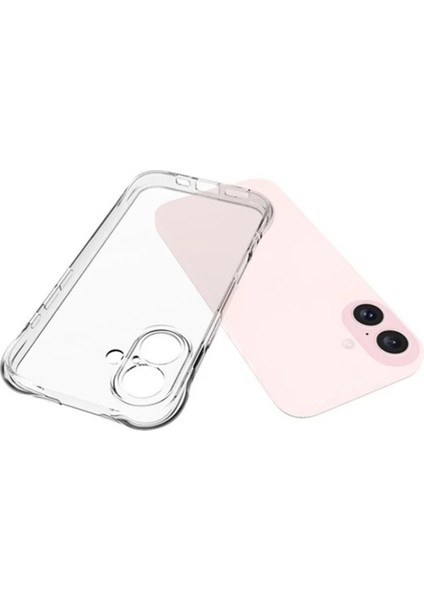iPhone 17 Dört Köşe Darbeye Dayanıklı Şeffaf Telefon Kılıfı (Yurt Dışından) fiyatları