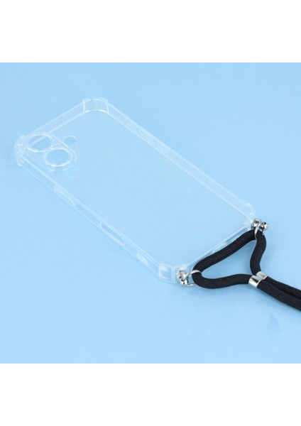 iPhone 17 Güçlendirilmiş Köşeli Tpu Şeffaf Telefon Kılıfı ve Kordonu (Yurt Dışından) fırsatları