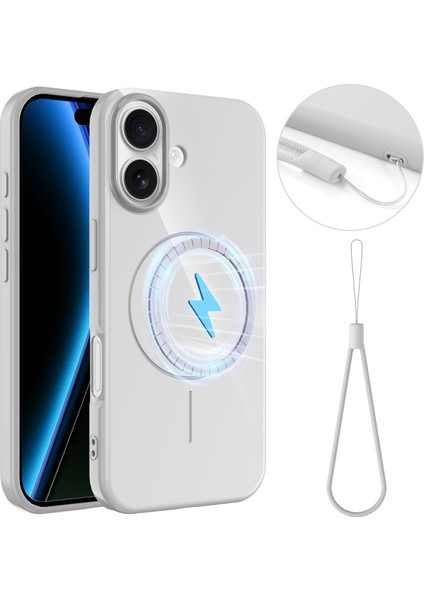 iPhone 17 Manyetik Kılıf Tpu Telefon Arka Kapağı Magsafe ile Uyumlu (Yurt Dışından)