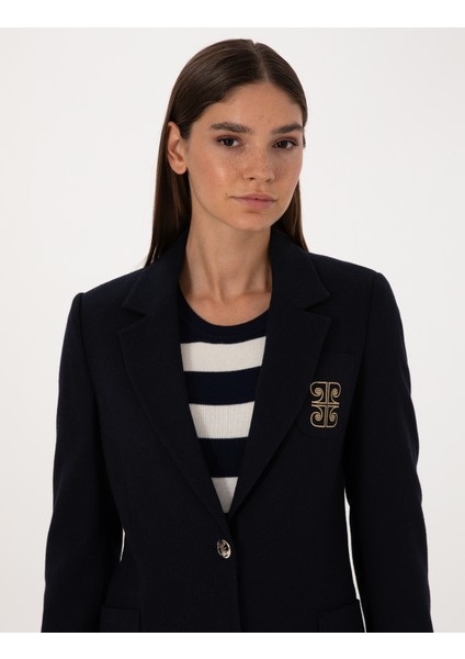 Kadın Lacivert Slim Fit Ceket 50310085-VR033 fiyatları