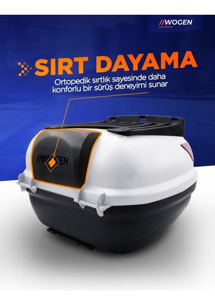 WG41 Premium Arka Çanta 41 Litre (Beyaz) + Karbon Dizlik He indirimleri