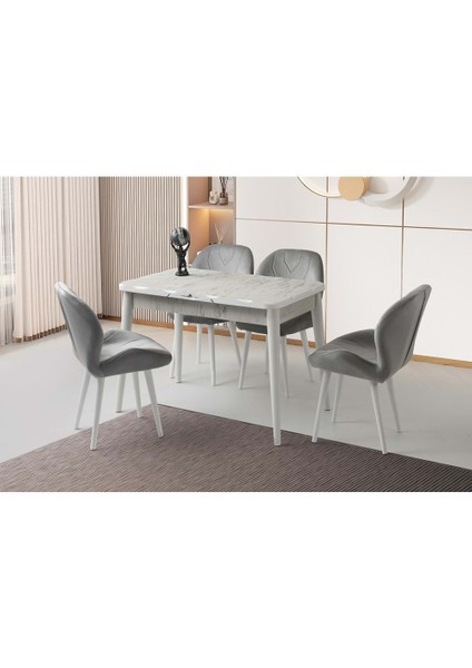 Mobilgen (Sadece Masa) Marmo 120+30 Kelebek Kütük HG Açılabilir Masa fiyatları