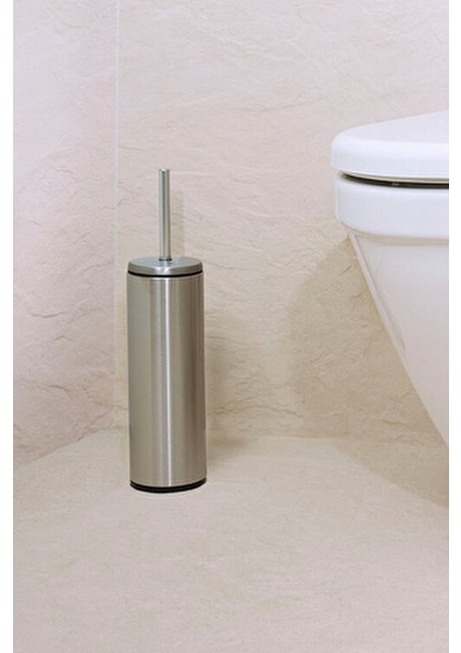 Cigo Banyo Çöp Kovası Tuvalet Fırçası 2'li Mat Krom indirimleri