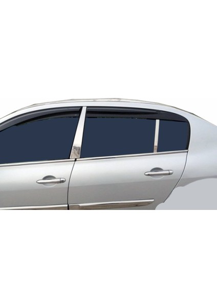 Kapı Direği Krom 2 Parça Megane Hb 5d 2004-2010 Arası Modeller Için
