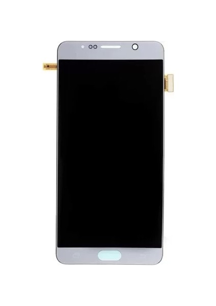 Samsung Uyumlu Galaxy Note 5 N920 LCD Ekran Dokunmatik Silver OLED