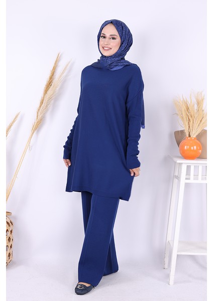 Triko Tunik Pantolon Takım 17035 Lacivert fiyatları