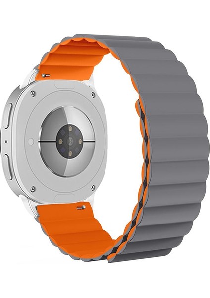 Samsung Galaxy Watch8 / Watch8 Classic Için Silikon Kayış (Yurt Dışından)