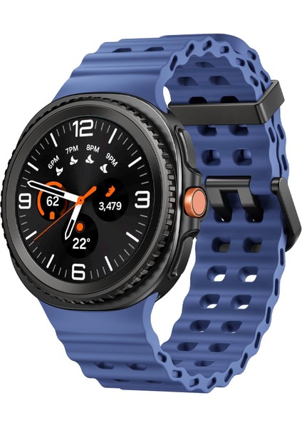 Samsung Galaxy Watch8 / Watch8 Classic Için Silikon Saat Kayışı (Yurt Dışından)