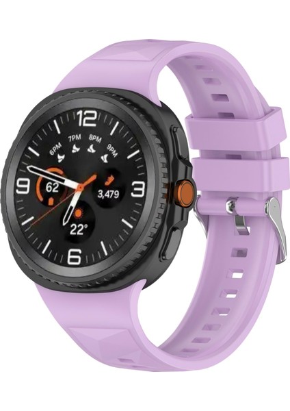 Samsung Galaxy Watch8 / Watch8 Classic Için Silikon Saat Kayışı (Yurt Dışından)