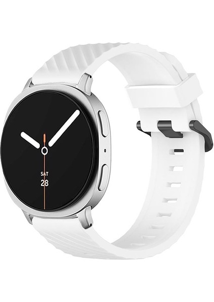Samsung Galaxy Watch8 / Watch8 Classic Için Silikon Kayış (Yurt Dışından)