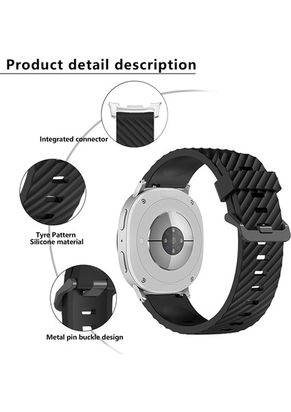 Samsung Galaxy Watch8 / Watch8 Classic Için Silikon Kayış (Yurt Dışından) fırsatları