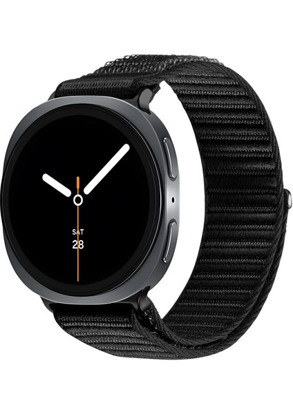 Samsung Galaxy Watch8 / Watch8 Classic Için Naylon Dokuma Kayış (Yurt Dışından)