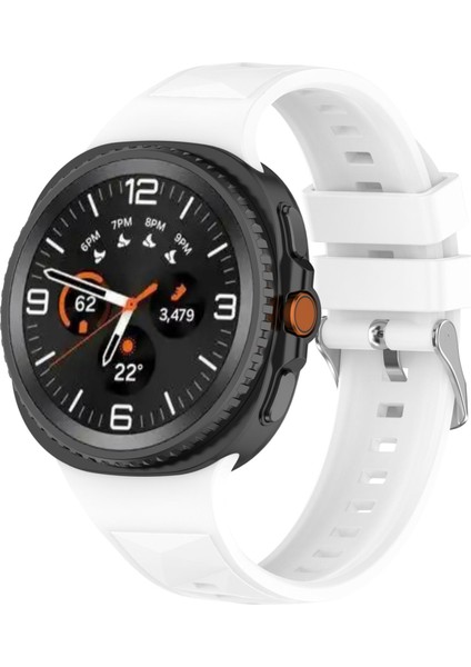 Samsung Galaxy Watch8 / Watch8 Classic Için Silikon Saat Kayışı (Yurt Dışından)