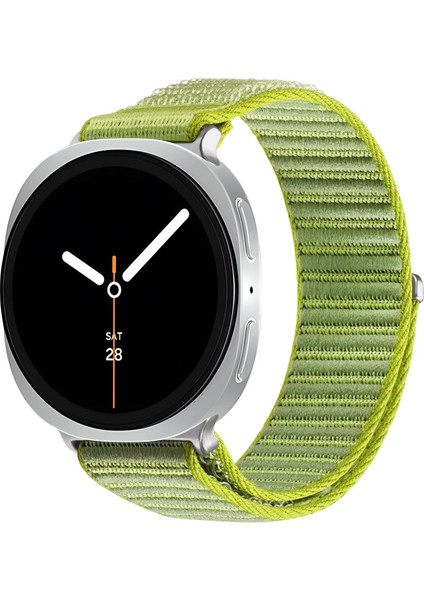 Samsung Galaxy Watch8 / Watch8 Classic Için Naylon Dokuma Kayış (Yurt Dışından)