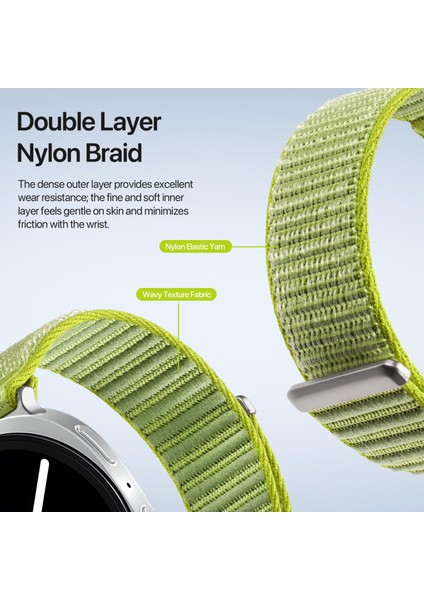 Samsung Galaxy Watch8 / Watch8 Classic Için Naylon Dokuma Kayış (Yurt Dışından) fırsatları