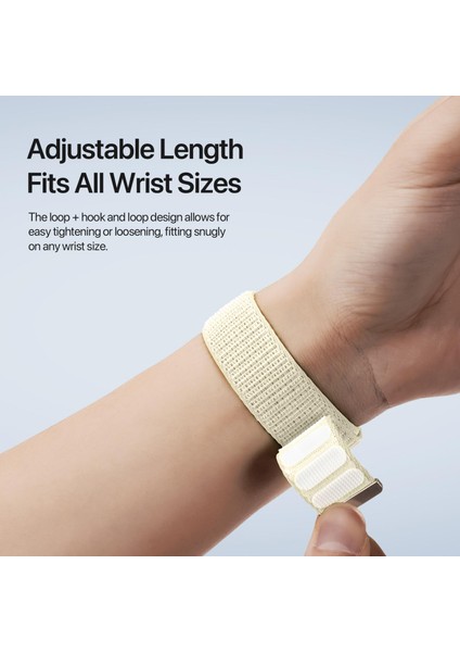 Samsung Galaxy Watch8 / Watch8 Classic Için Naylon Dokuma Kayış (Yurt Dışından) indirimleri