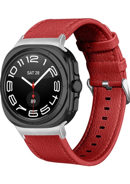 Samsung Galaxy Watch Ultra 47MM / Ultra 2025 Için Pu Kayış (Yurt Dışından)