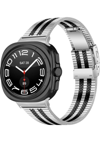 Samsung Galaxy Watch Ultra 47MM / Ultra 2025 Için Paslanmaz Çelik Kayış (Yurt Dışından)
