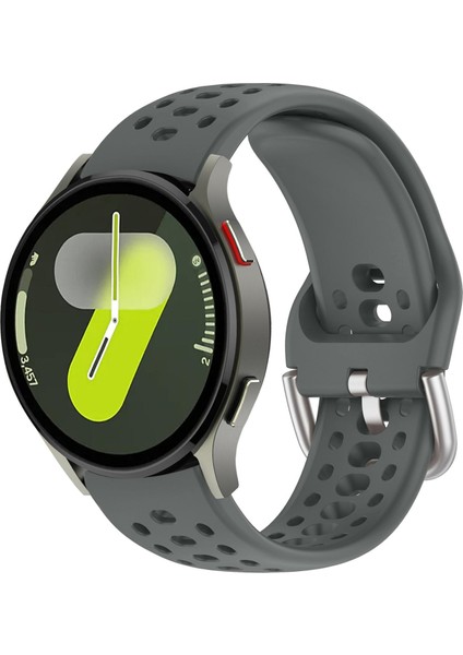 Samsung Galaxy Watch 7 / 6 / 5 / Fe Için Silikon Saat Kayışı (Yurt Dışından)