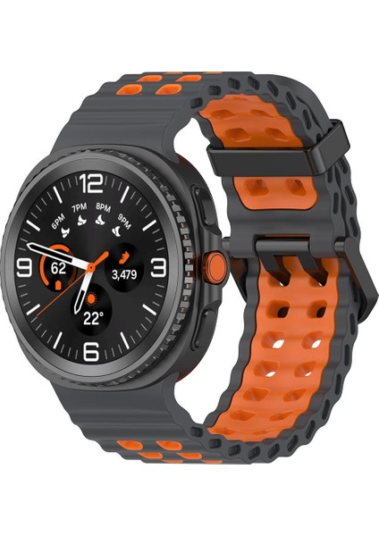 Samsung Galaxy Watch8 / Watch8 Classic Için Silikon Kayış (Yurt Dışından)