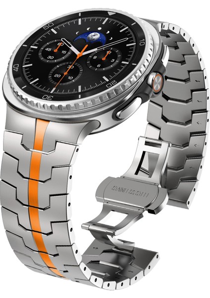 Samsung Galaxy Watch8 / Watch8 Classic Için Metal Saat Kayışı (Yurt Dışından)