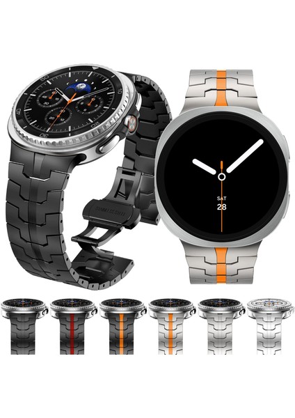 Samsung Galaxy Watch8 / Watch8 Classic Için Metal Saat Kayışı (Yurt Dışından) fiyatları